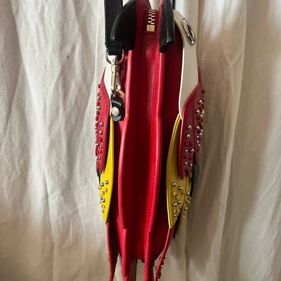 Kate Spade RIO 3D parrot italian leather crossbody SAMPLE BAG NEVER USED - Picture 5 of 9